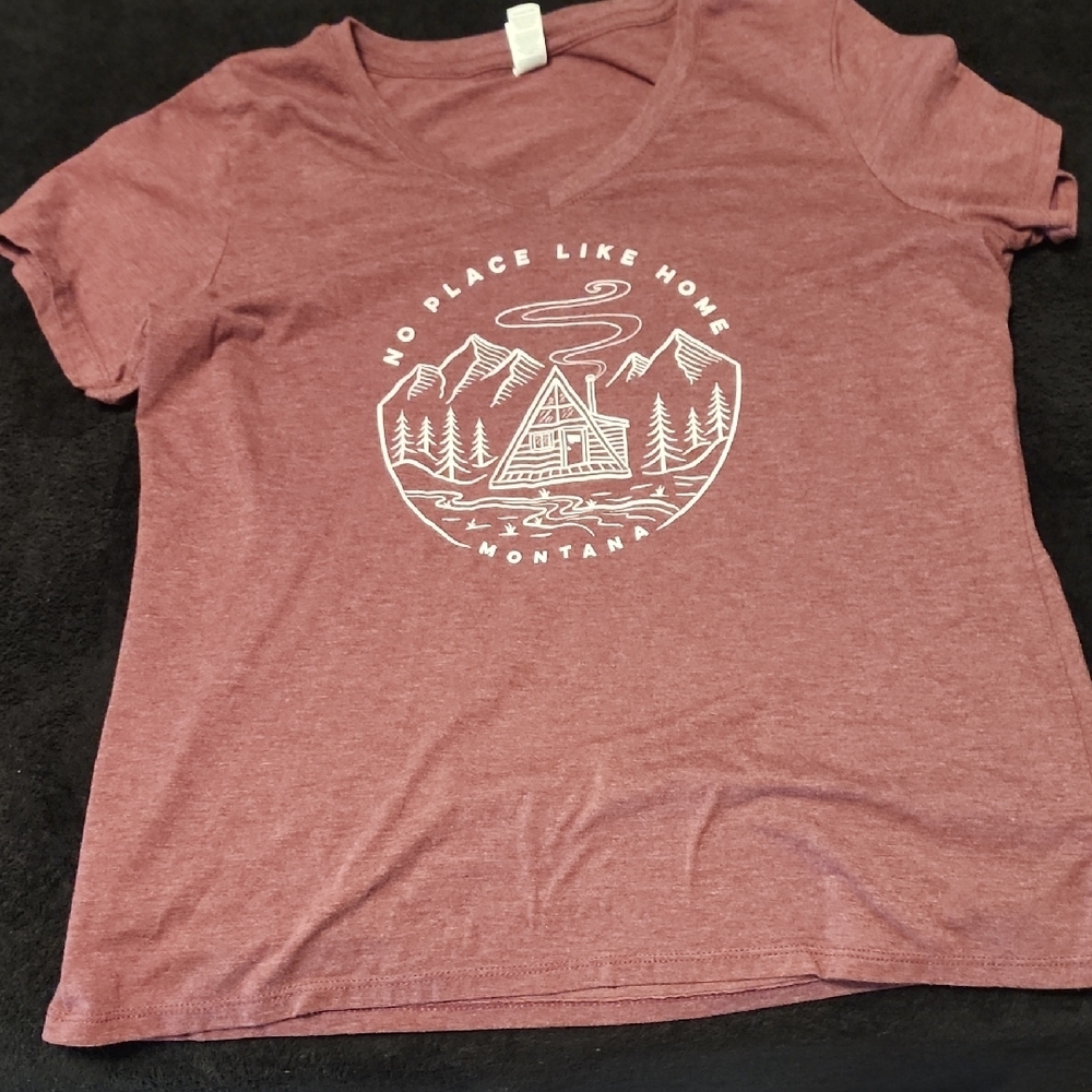 Pink Relaxed Short Sleeve Graphic Tee